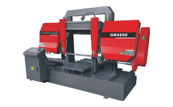 黄陂GW4250双柱龙门卧式带锯床